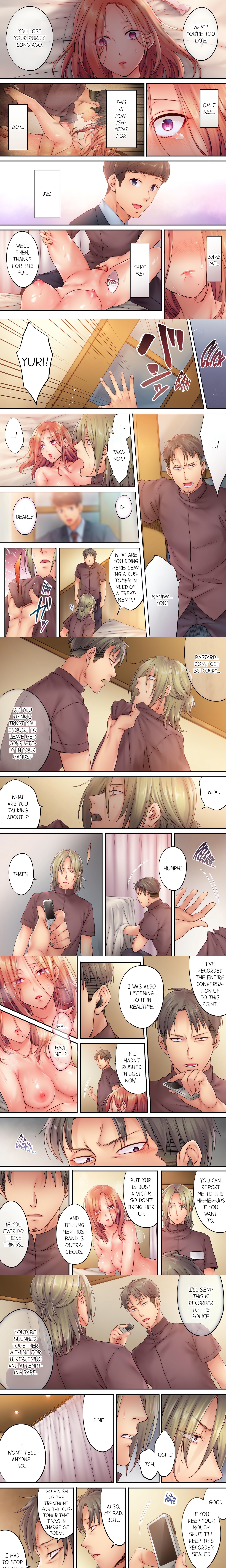 I Can’t Resist His Massage! Cheating in Front of My Husband’s Eyes (Uncensored) chapter 25 page 1