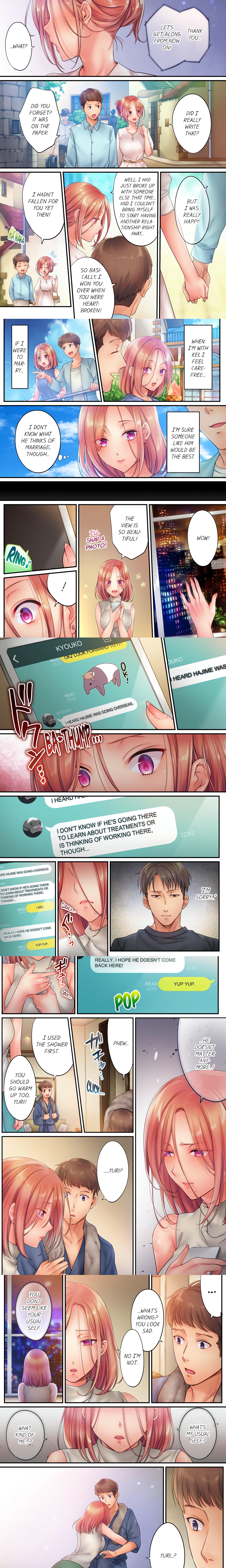 I Can’t Resist His Massage! Cheating in Front of My Husband’s Eyes (Uncensored) chapter 29 page 1