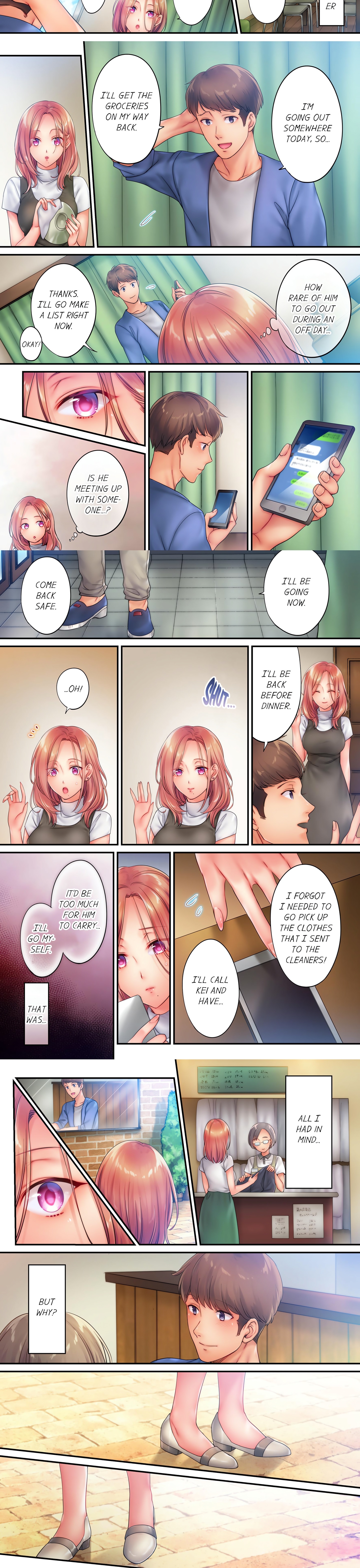 I Can’t Resist His Massage! Cheating in Front of My Husband’s Eyes (Uncensored) chapter 31 page 2
