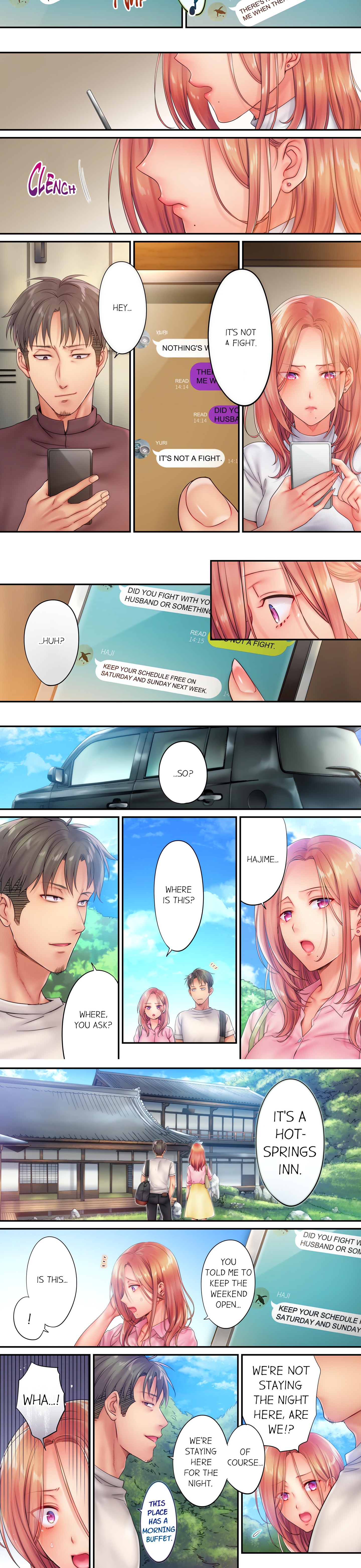 I Can’t Resist His Massage! Cheating in Front of My Husband’s Eyes (Uncensored) chapter 32 page 2