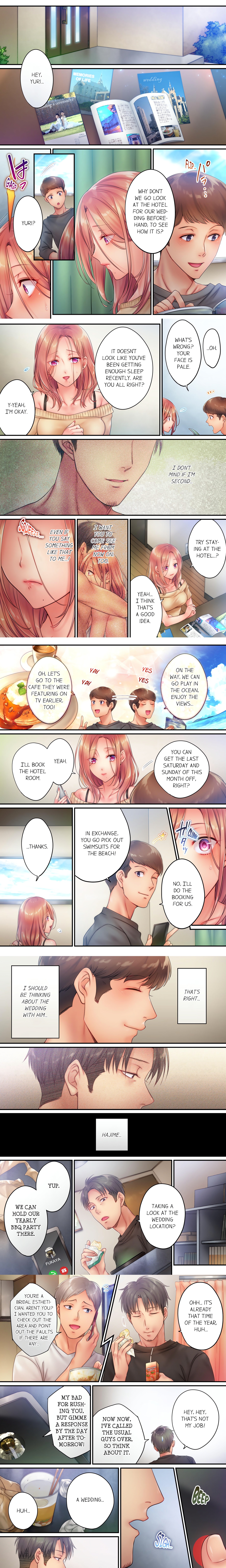 I Can’t Resist His Massage! Cheating in Front of My Husband’s Eyes (Uncensored) chapter 37 page 1