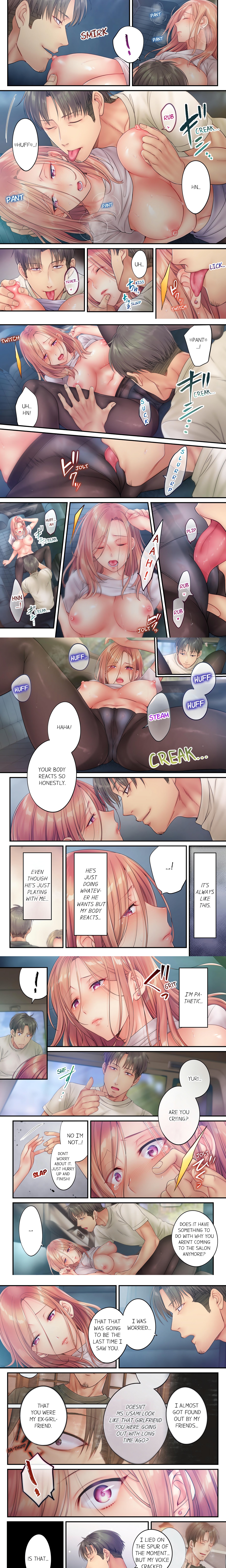 I Can’t Resist His Massage! Cheating in Front of My Husband’s Eyes (Uncensored) chapter 48 page 1