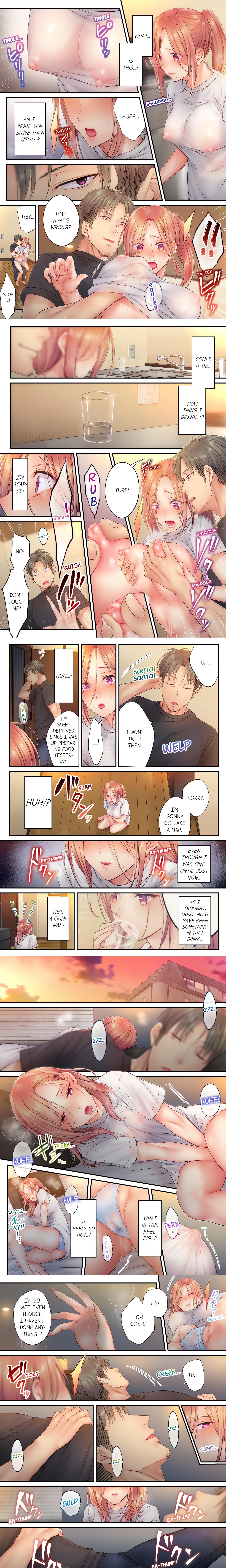 I Can’t Resist His Massage! Cheating in Front of My Husband’s Eyes (Uncensored) chapter 52 page 1