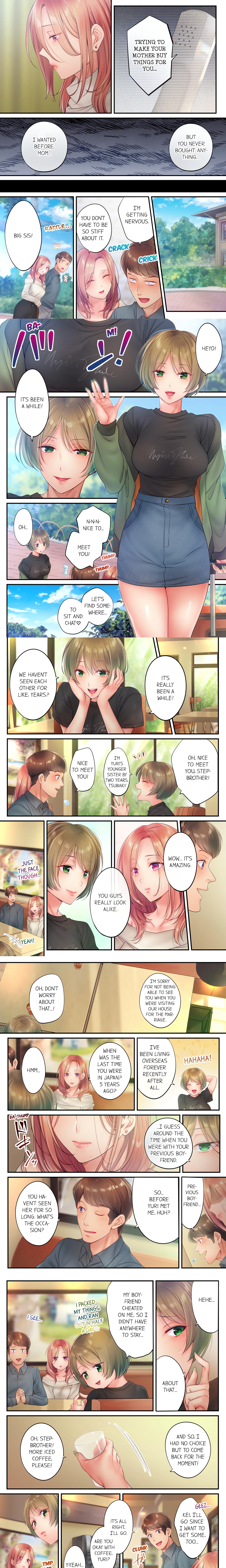 I Can’t Resist His Massage! Cheating in Front of My Husband’s Eyes (Uncensored) chapter 56 page 1