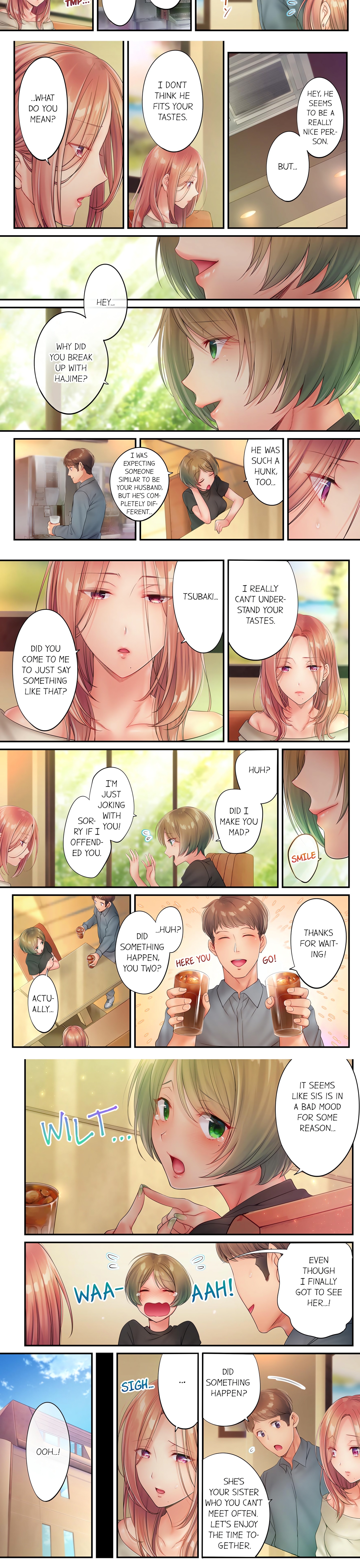 I Can’t Resist His Massage! Cheating in Front of My Husband’s Eyes (Uncensored) chapter 56 page 2