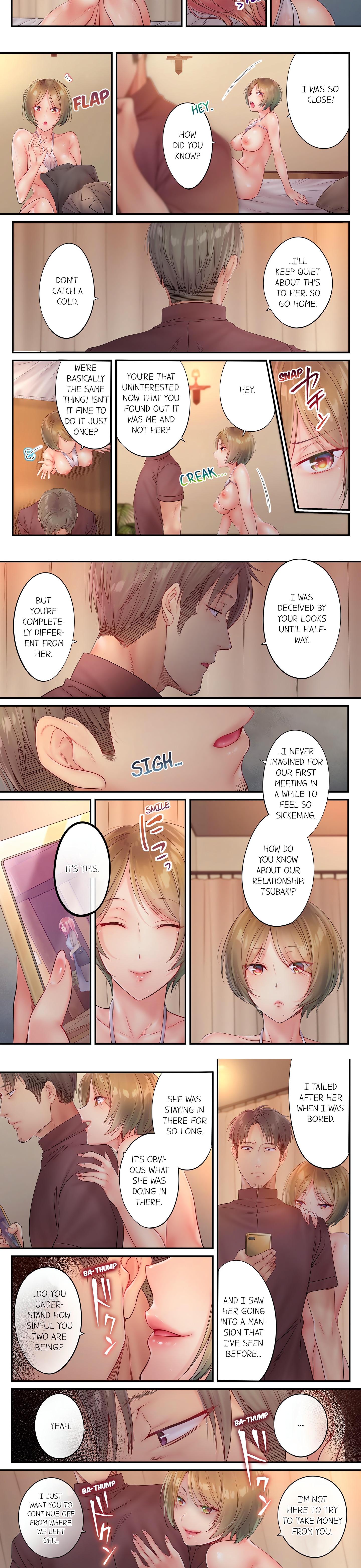 I Can’t Resist His Massage! Cheating in Front of My Husband’s Eyes (Uncensored) chapter 60 page 2