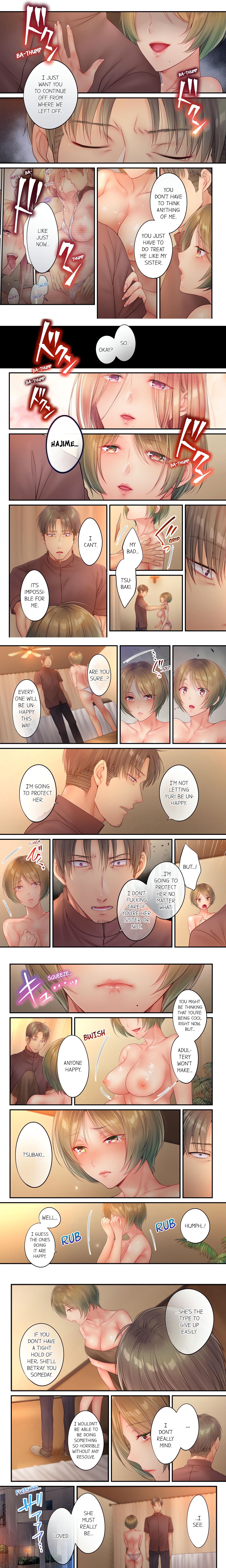 I Can’t Resist His Massage! Cheating in Front of My Husband’s Eyes (Uncensored) chapter 61 page 1