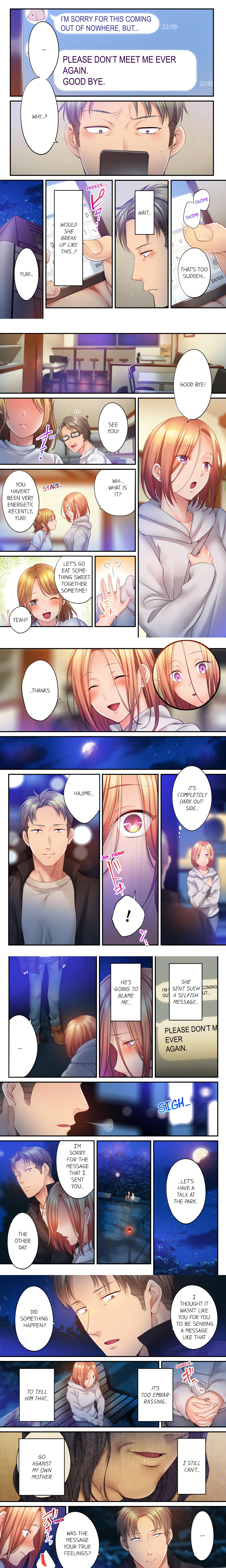 I Can’t Resist His Massage! Cheating in Front of My Husband’s Eyes (Uncensored) chapter 73 page 1