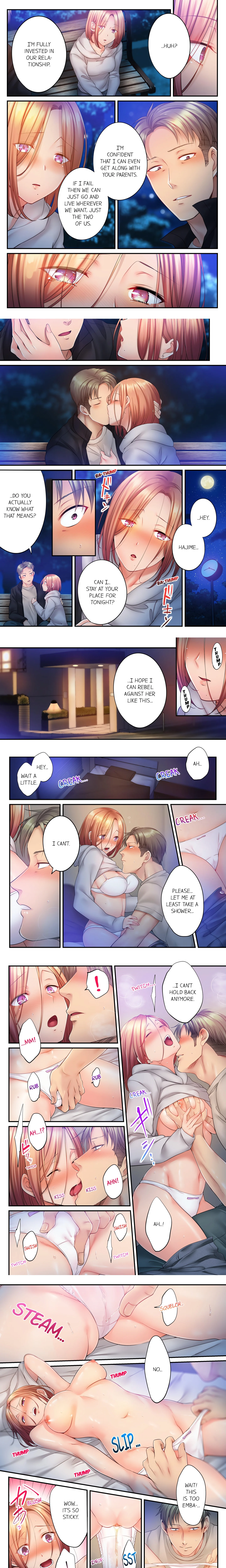 I Can’t Resist His Massage! Cheating in Front of My Husband’s Eyes (Uncensored) chapter 74 page 1
