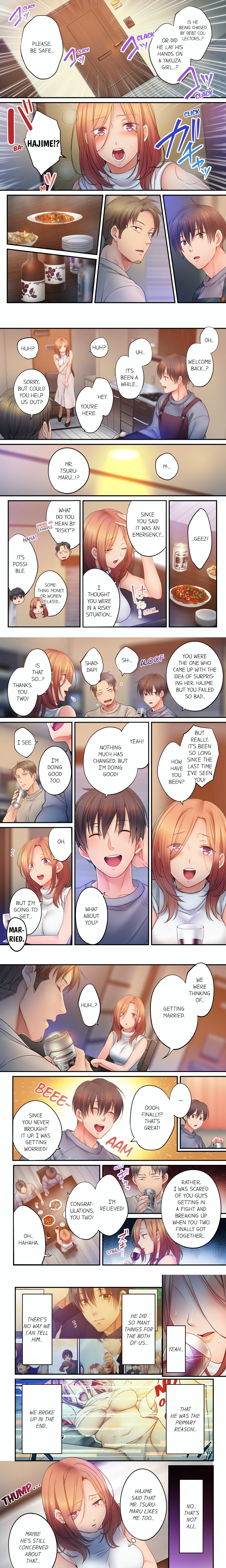 I Can’t Resist His Massage! Cheating in Front of My Husband’s Eyes (Uncensored) chapter 89 page 1