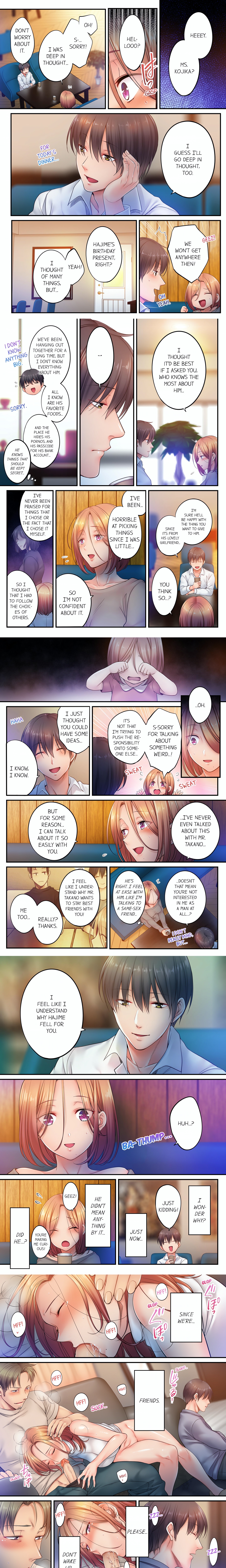 I Can’t Resist His Massage! Cheating in Front of My Husband’s Eyes (Uncensored) chapter 91 page 1