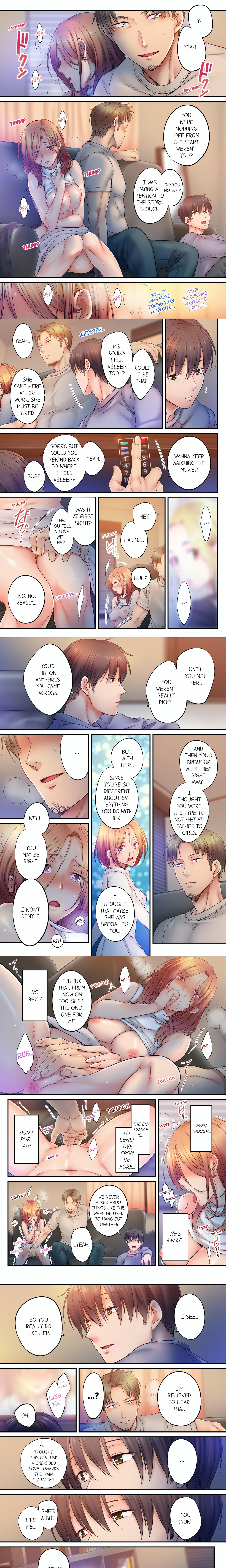 I Can’t Resist His Massage! Cheating in Front of My Husband’s Eyes (Uncensored) chapter 92 page 1
