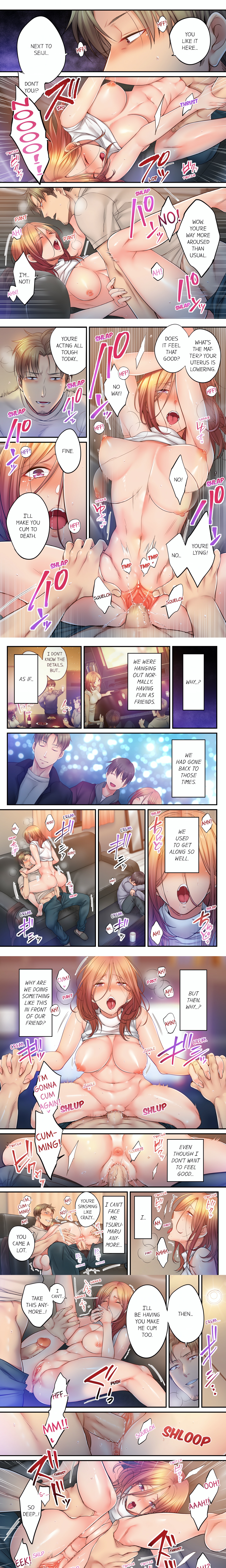 I Can’t Resist His Massage! Cheating in Front of My Husband’s Eyes (Uncensored) chapter 93 page 1