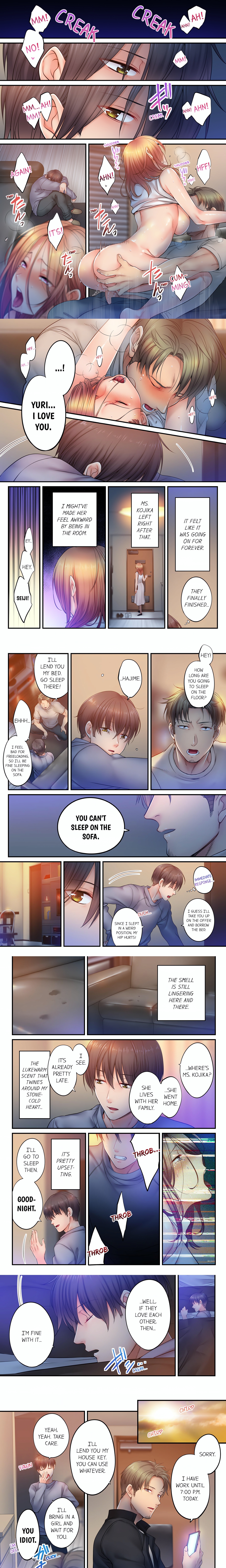 I Can’t Resist His Massage! Cheating in Front of My Husband’s Eyes (Uncensored) chapter 94 page 1