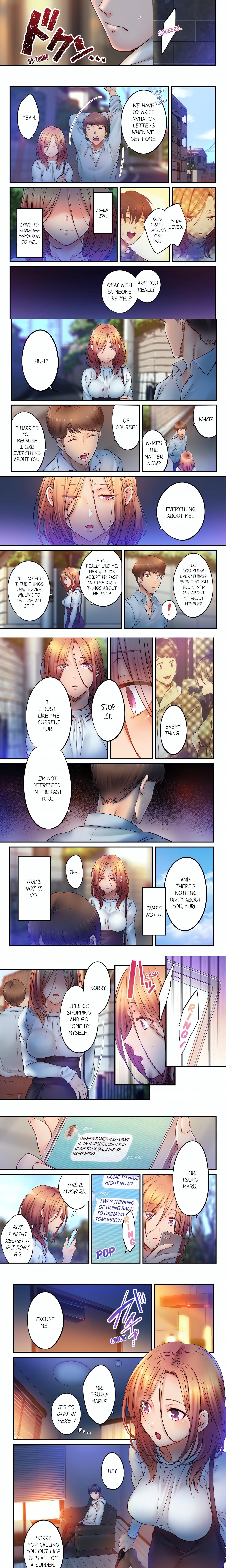 I Can’t Resist His Massage! Cheating in Front of My Husband’s Eyes (Uncensored) chapter 95 page 1