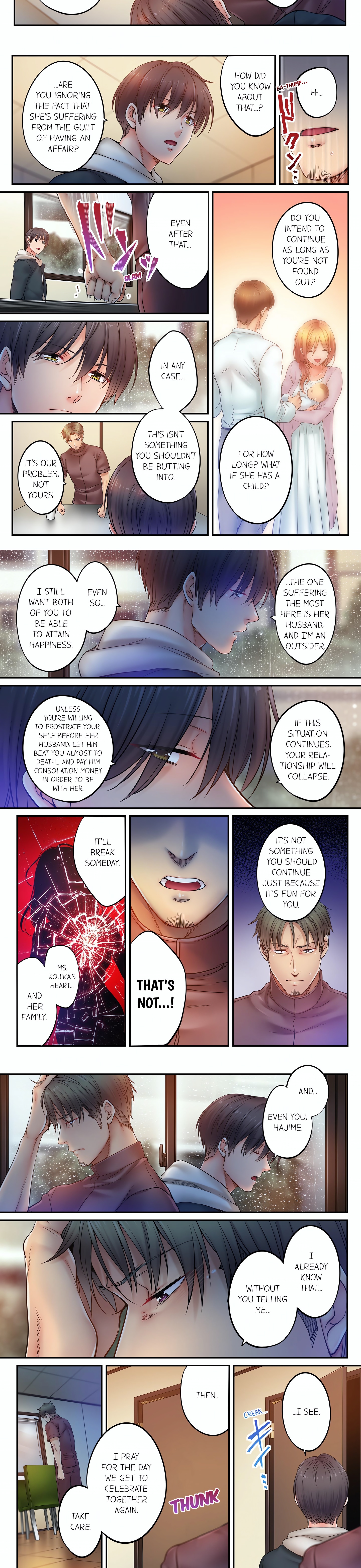I Can’t Resist His Massage! Cheating in Front of My Husband’s Eyes (Uncensored) chapter 97 page 2