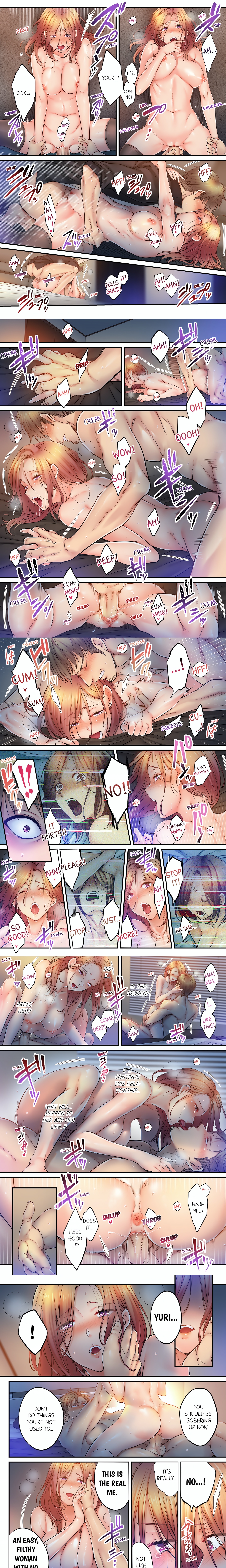 I Can’t Resist His Massage! Cheating in Front of My Husband’s Eyes (Uncensored) chapter 99 page 1