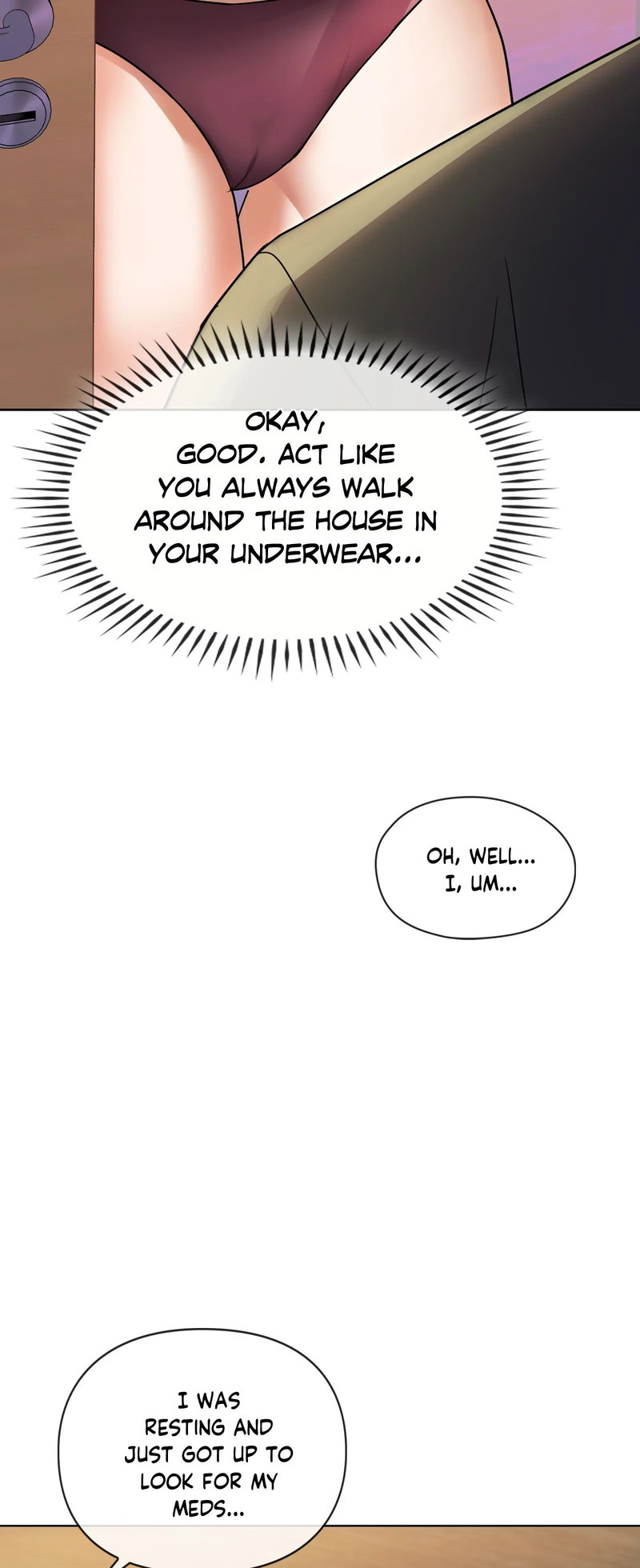 I Can’t Stand It, Ajumma chapter 12 page 9