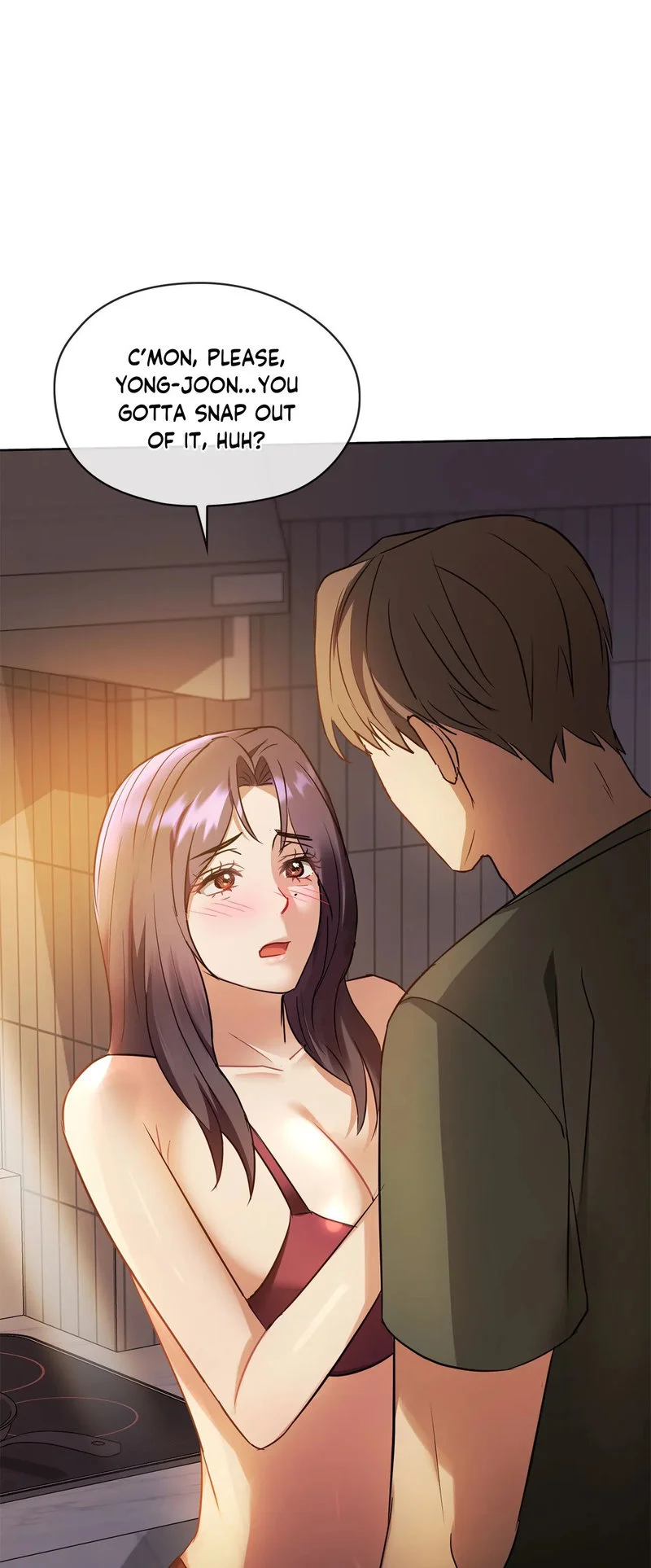 I Can’t Stand It, Ajumma chapter 12 page 56
