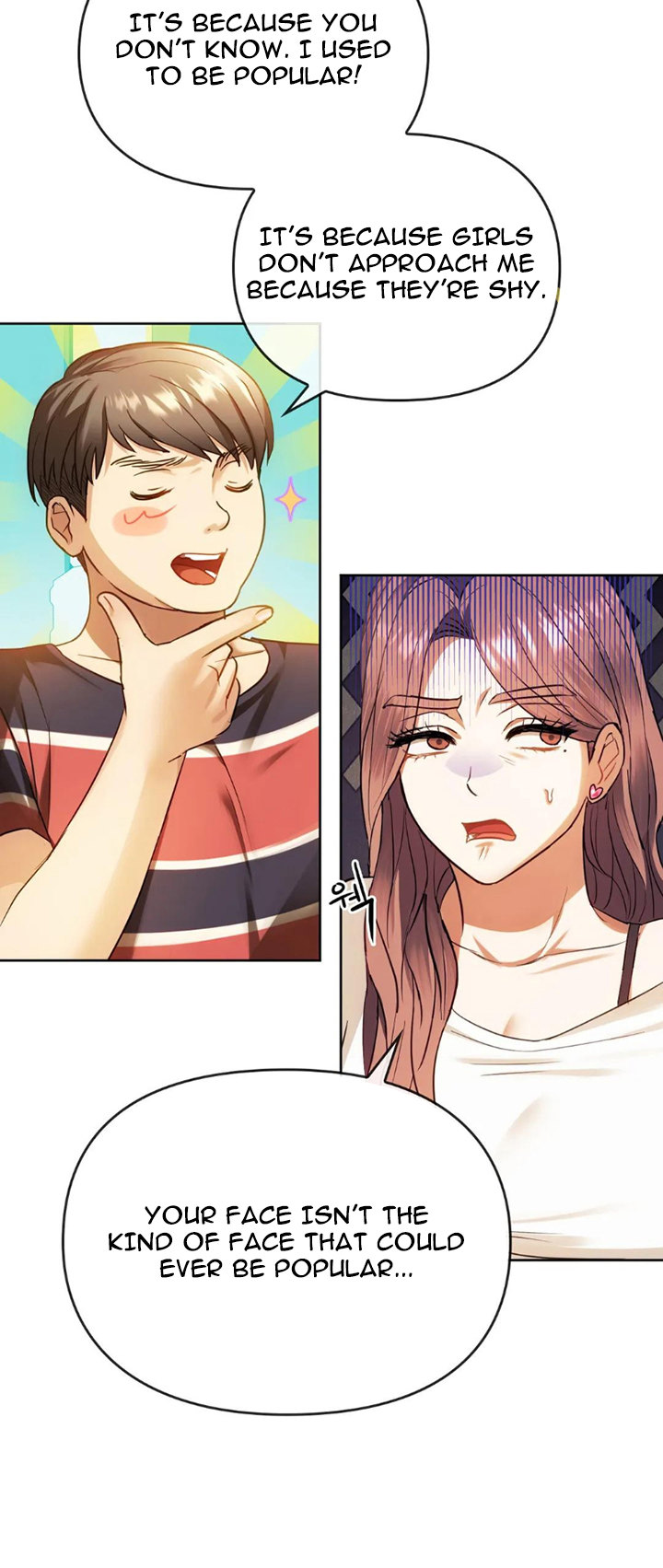 I Can’t Stand It, Ajumma chapter 13 page 6