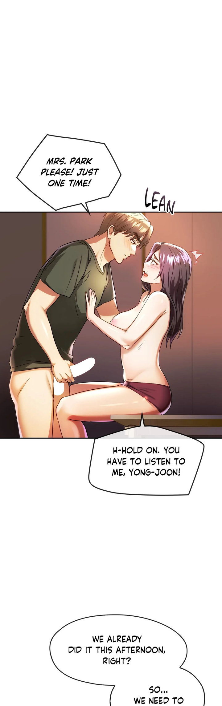 I Can’t Stand It, Ajumma chapter 14 page 7