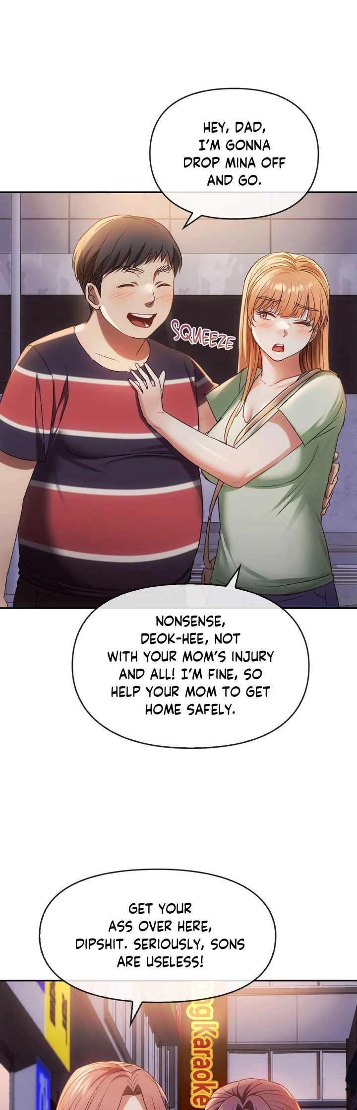 I Can’t Stand It, Ajumma chapter 16 page 55