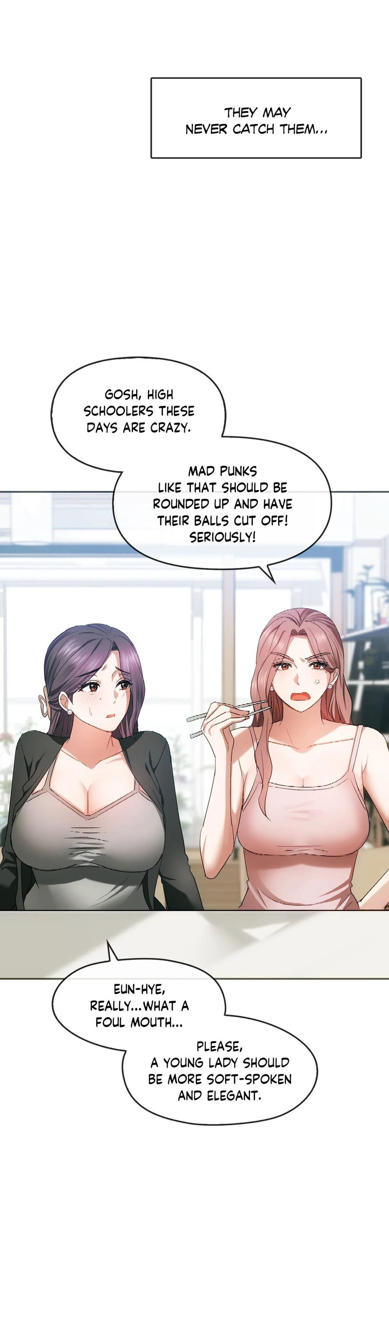 I Can’t Stand It, Ajumma chapter 21 page 4