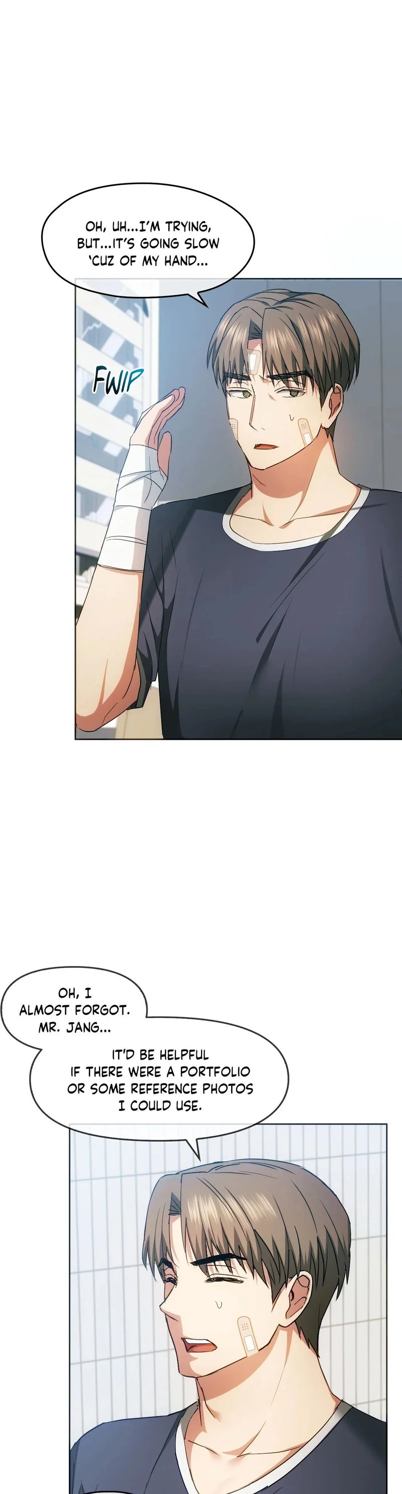 I Can’t Stand It, Ajumma chapter 21 page 7