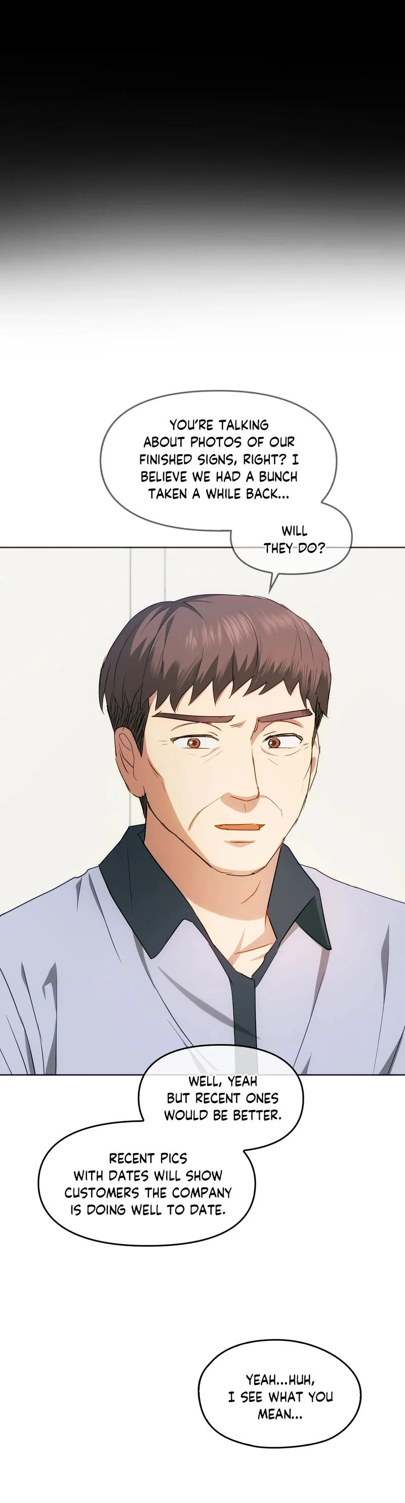 I Can’t Stand It, Ajumma chapter 21 page 12
