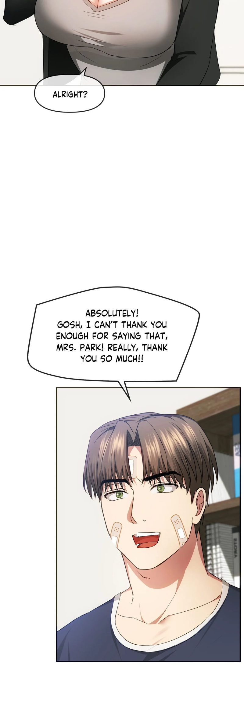 I Can’t Stand It, Ajumma chapter 21 page 41