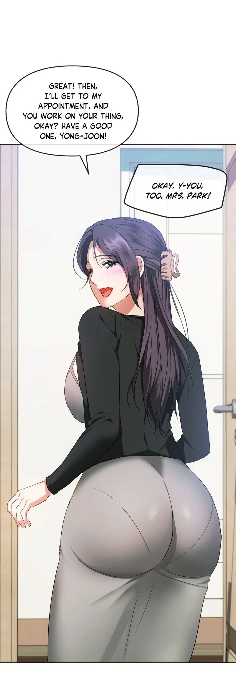 I Can’t Stand It, Ajumma chapter 21 page 42