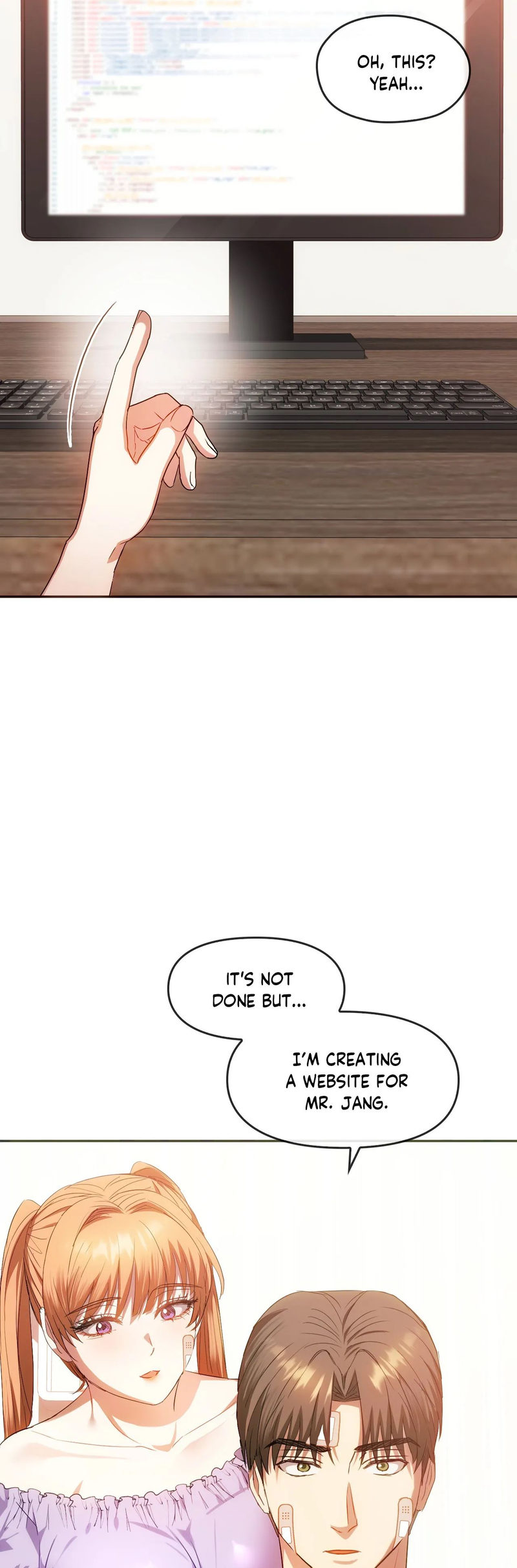I Can’t Stand It, Ajumma chapter 22 page 34