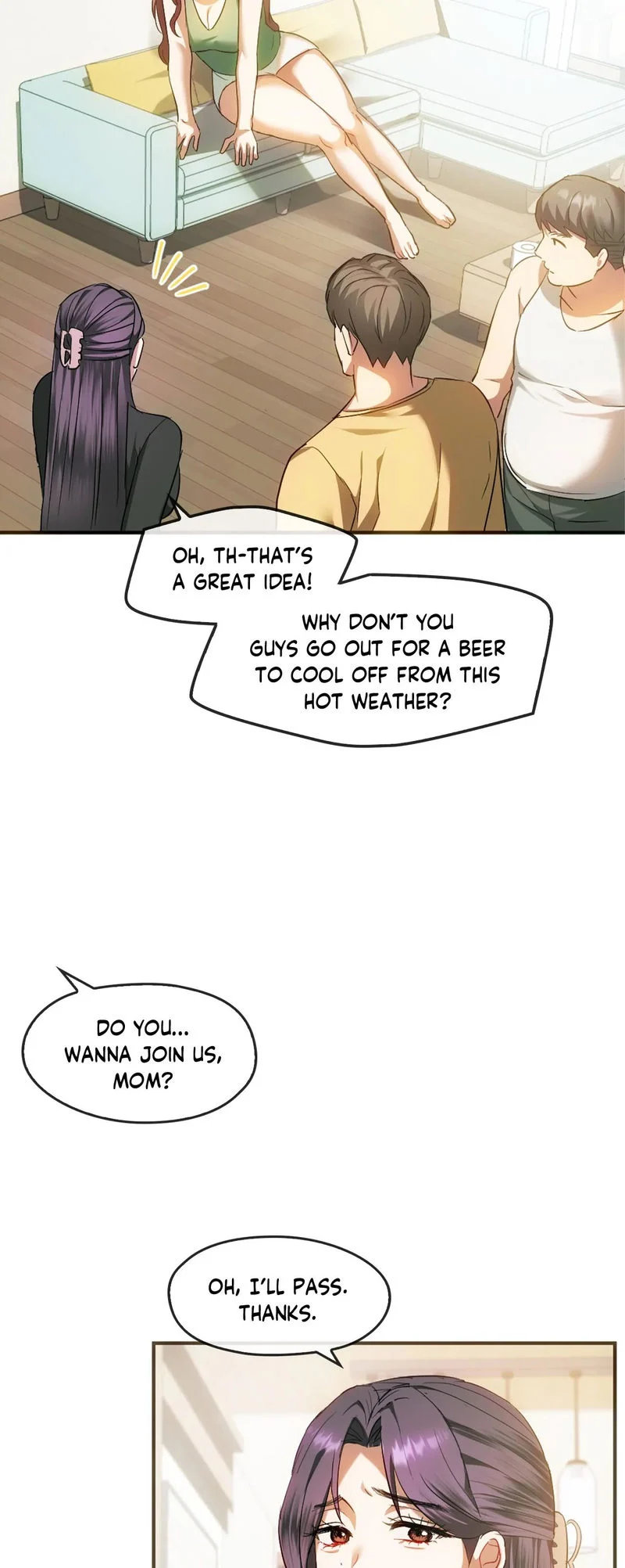 I Can’t Stand It, Ajumma chapter 26 page 10