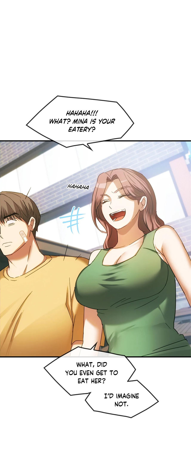 I Can’t Stand It, Ajumma chapter 27 page 13