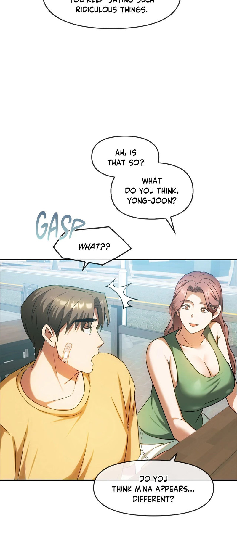 I Can’t Stand It, Ajumma chapter 27 page 18