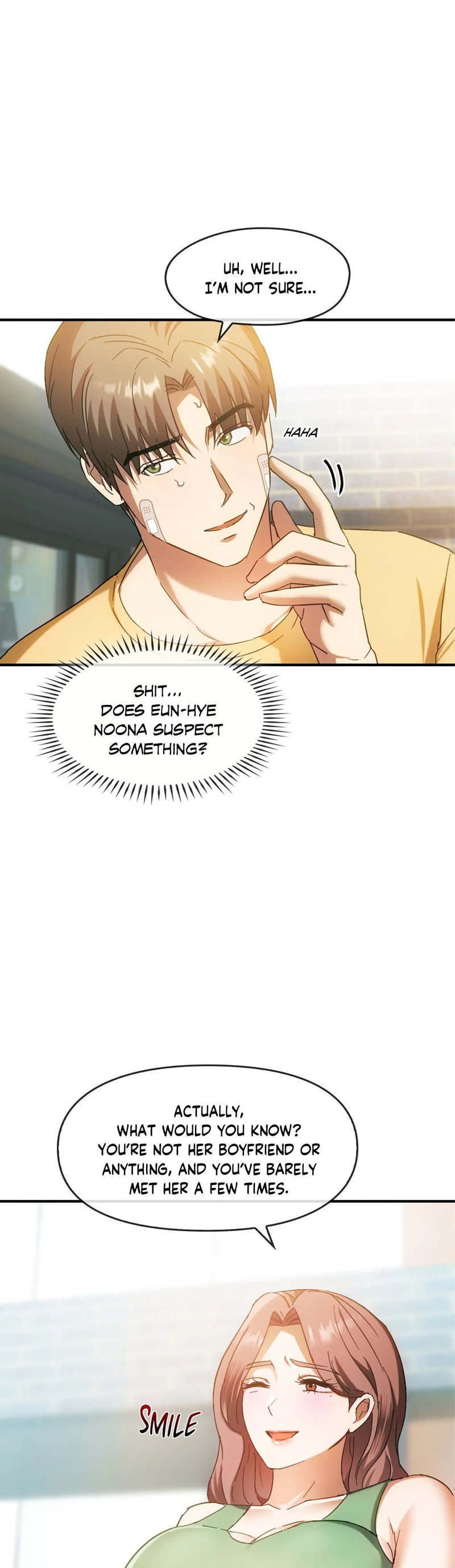 I Can’t Stand It, Ajumma chapter 27 page 19