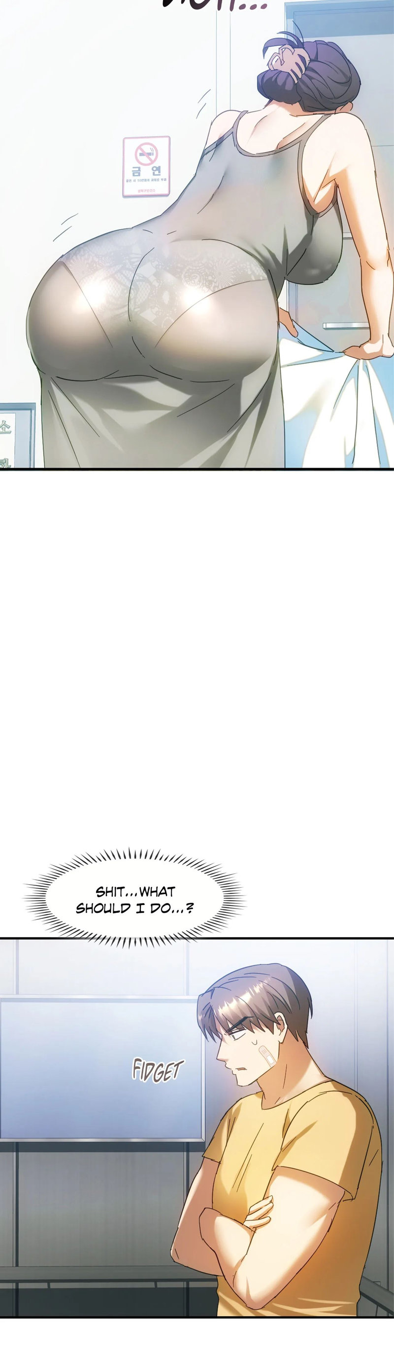 I Can’t Stand It, Ajumma chapter 27 page 24