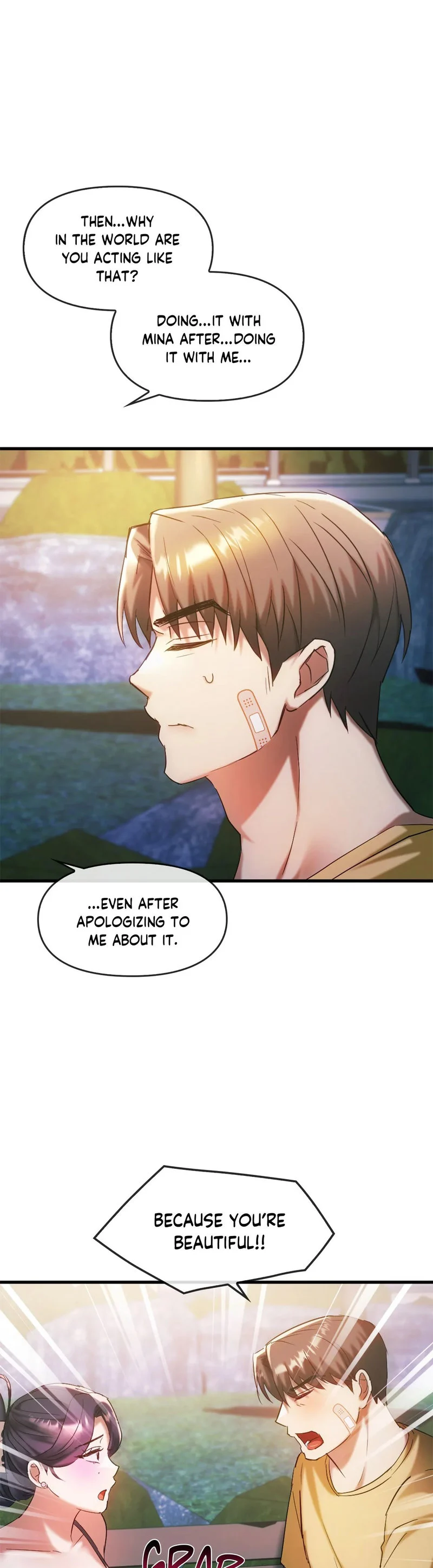I Can’t Stand It, Ajumma chapter 27 page 61