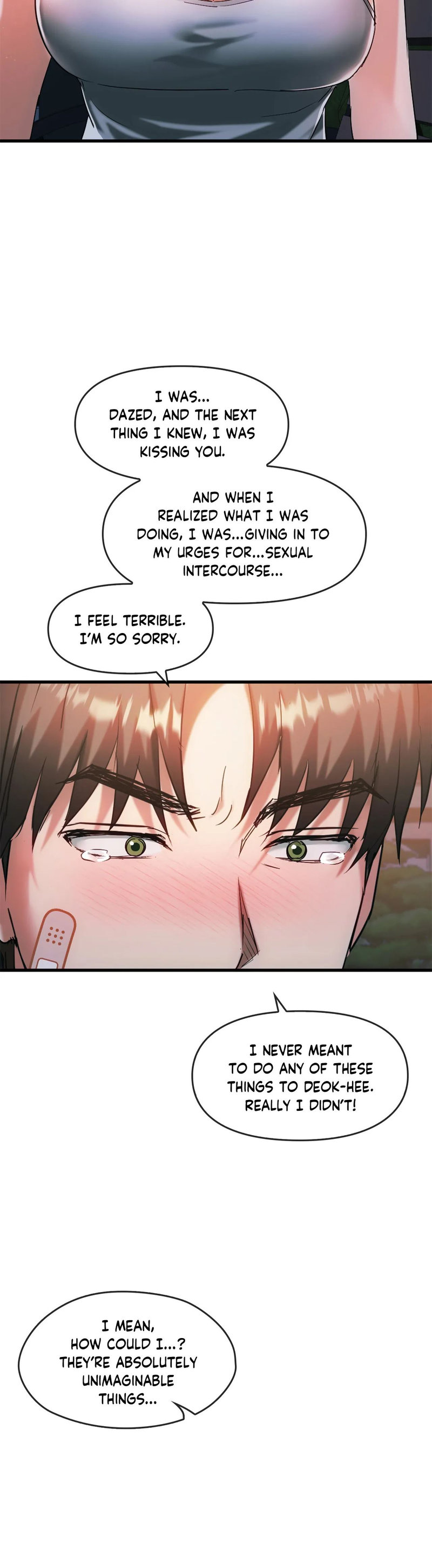 I Can’t Stand It, Ajumma chapter 27 page 64