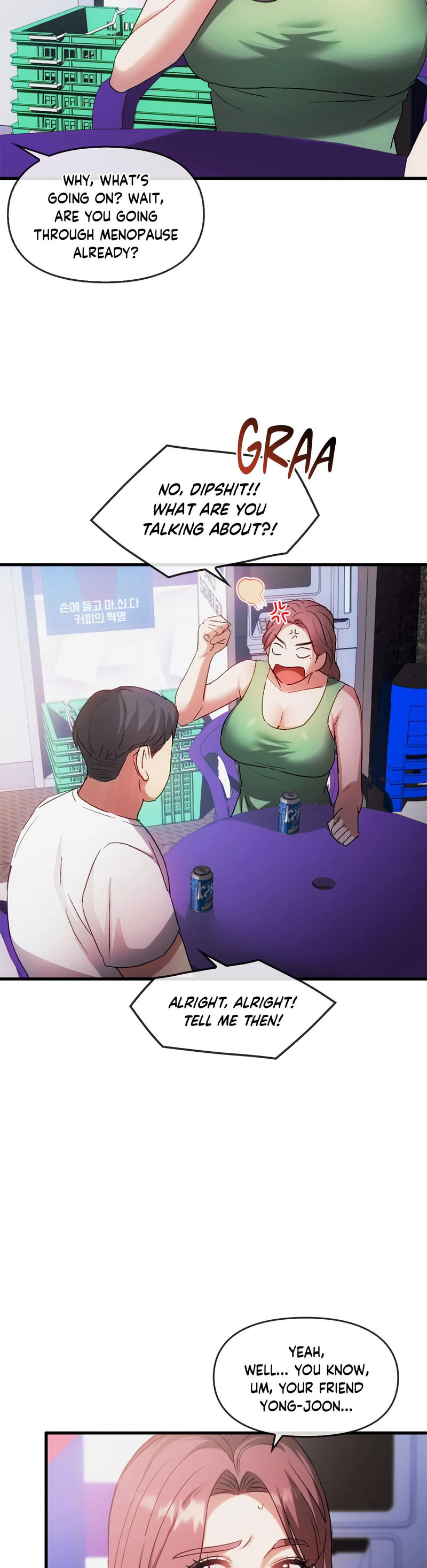 I Can’t Stand It, Ajumma chapter 28 page 5