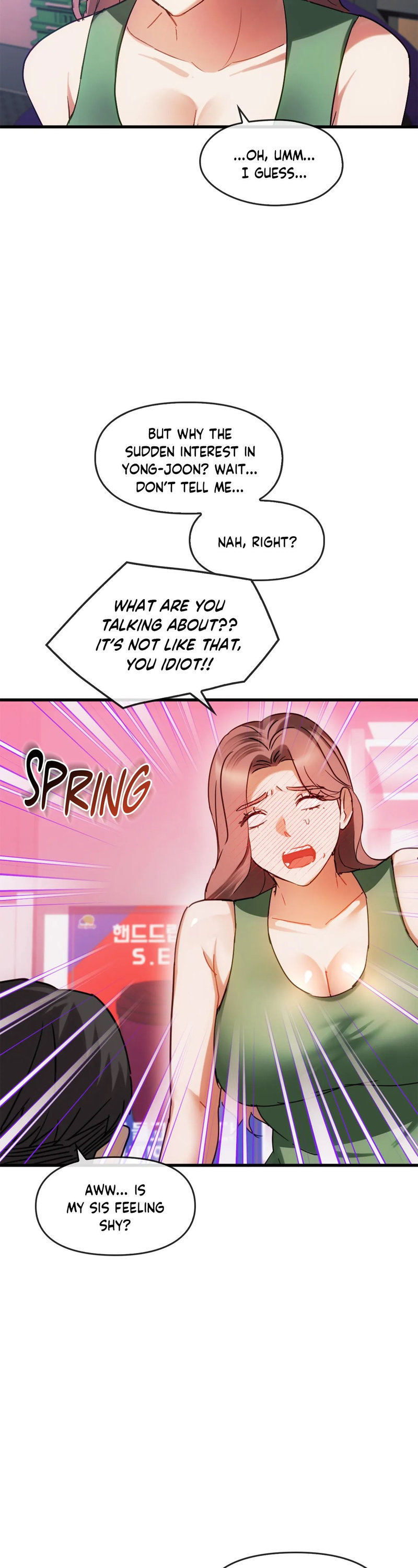 I Can’t Stand It, Ajumma chapter 28 page 8