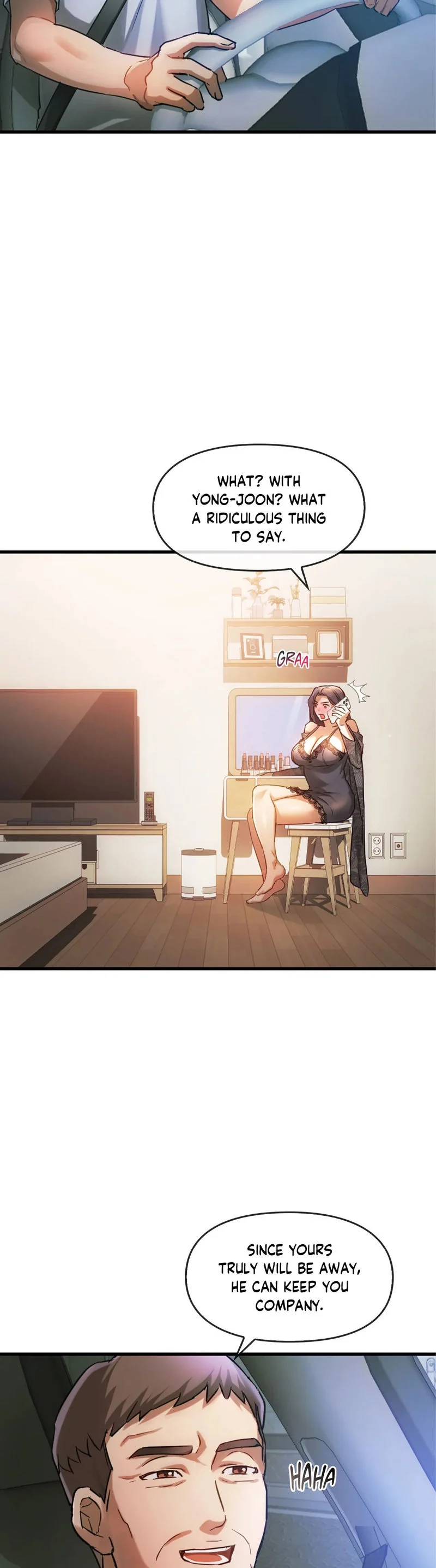 I Can’t Stand It, Ajumma chapter 28 page 38