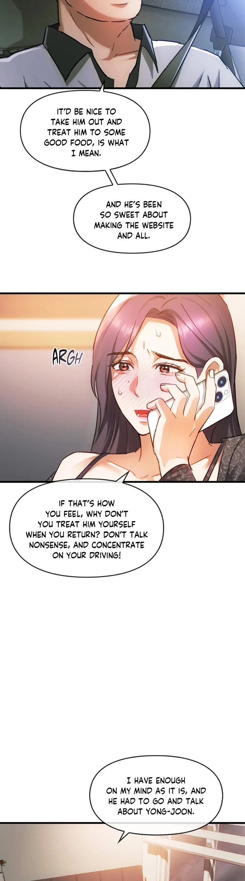 I Can’t Stand It, Ajumma chapter 28 page 39
