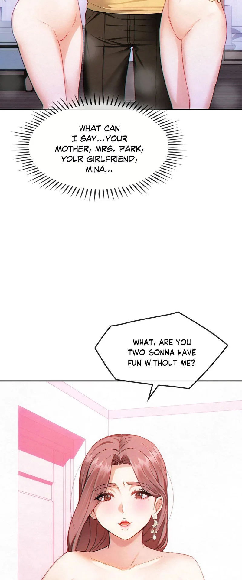 I Can’t Stand It, Ajumma chapter 32 page 55