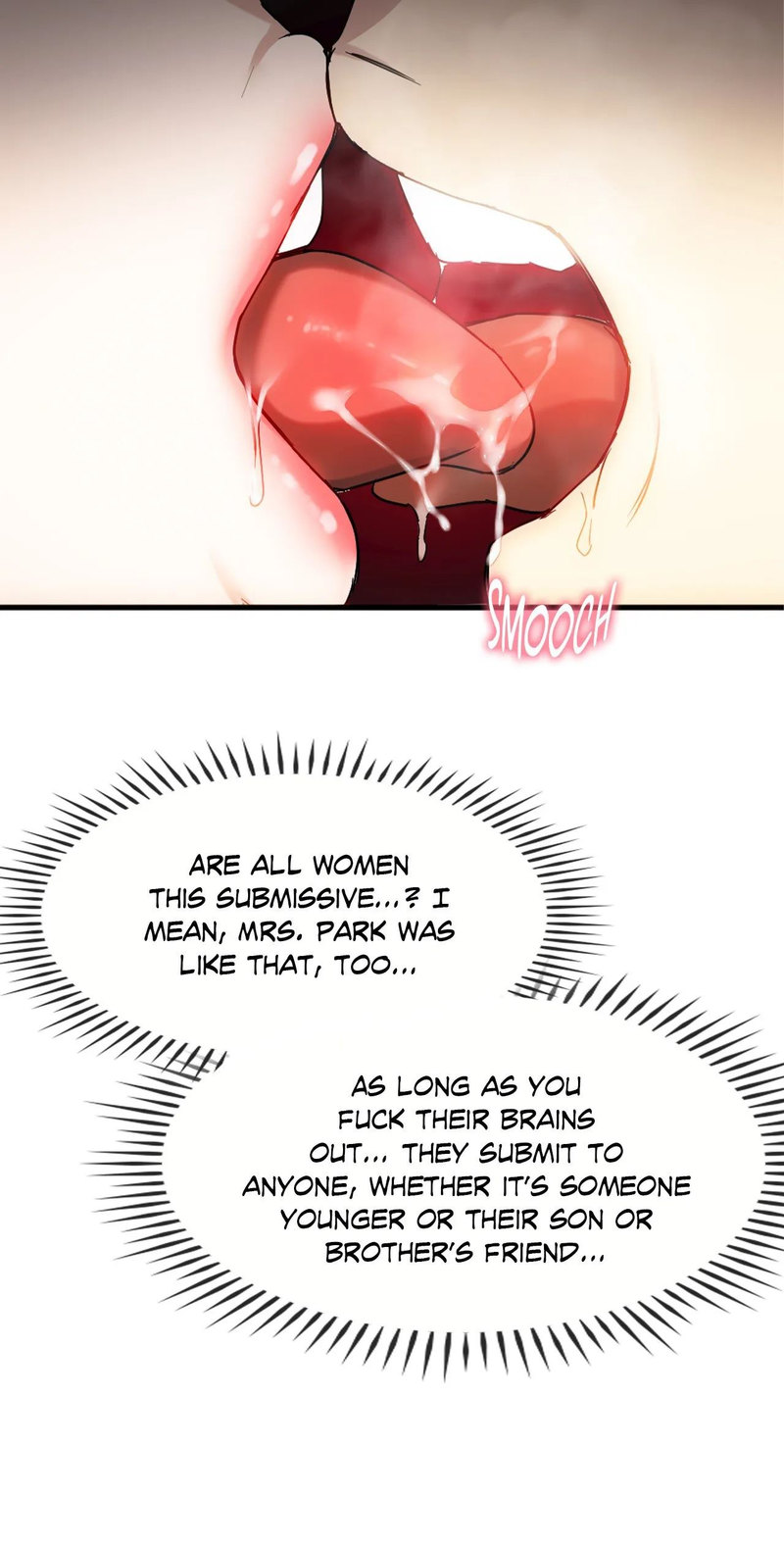 I Can’t Stand It, Ajumma chapter 33 page 56
