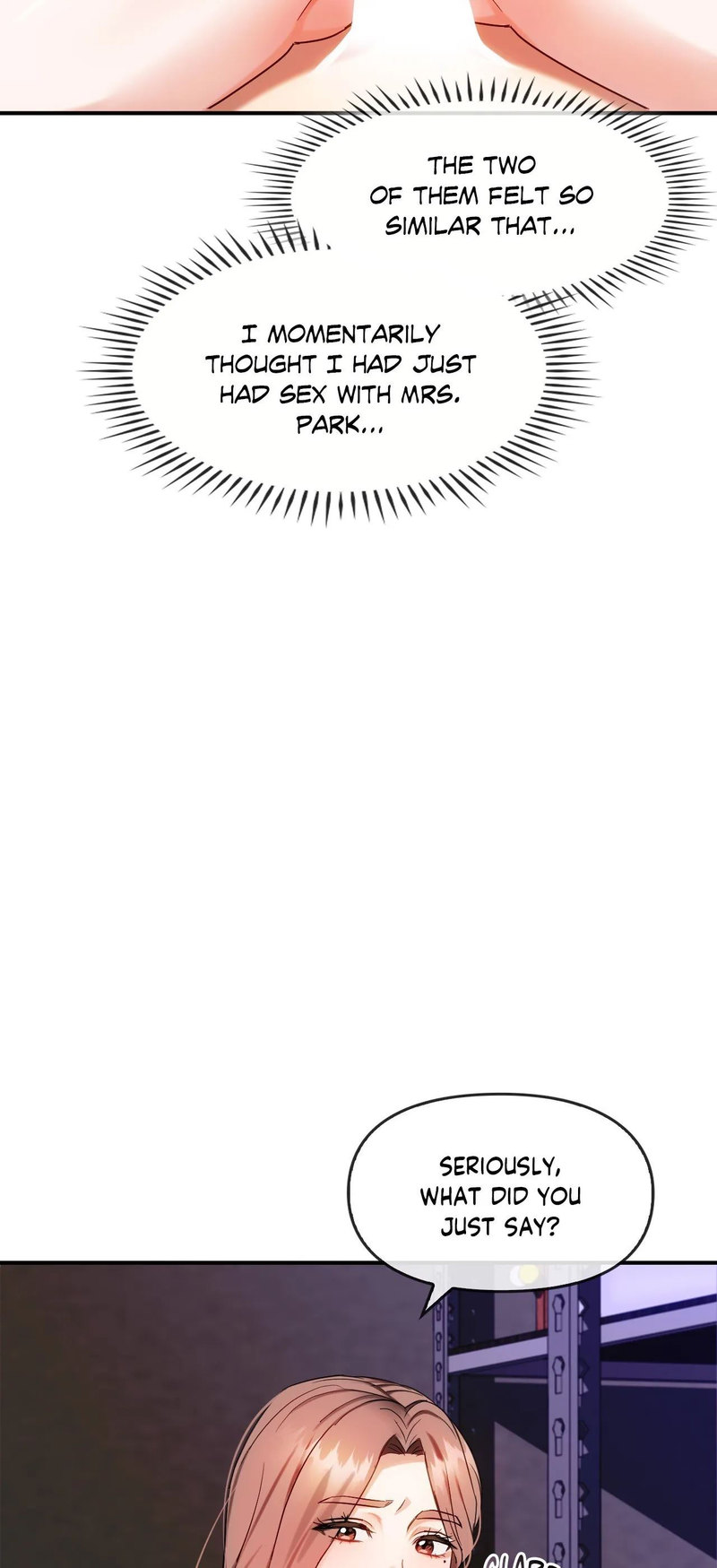 I Can’t Stand It, Ajumma chapter 34 page 4