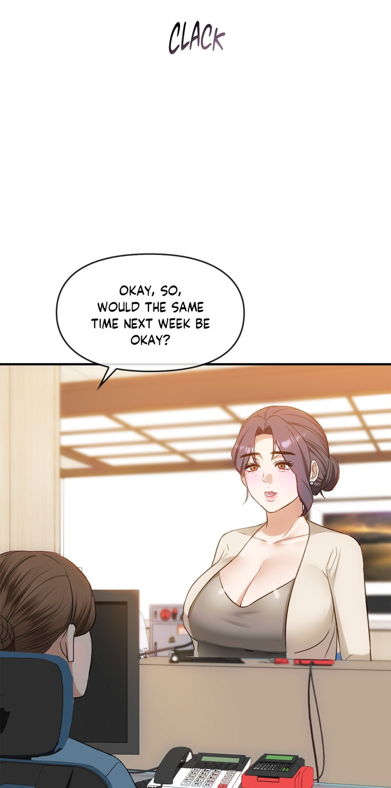 I Can’t Stand It, Ajumma chapter 36 page 55