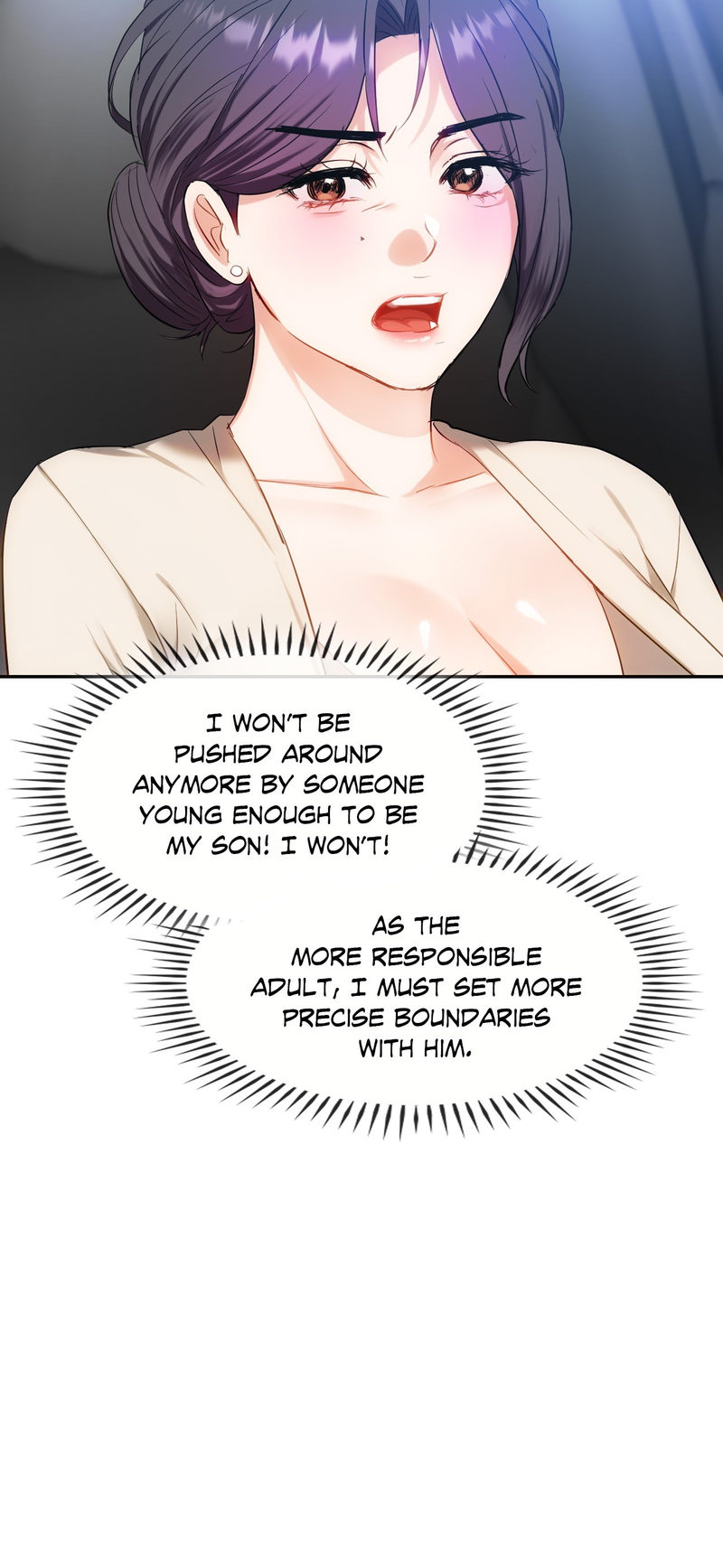 I Can’t Stand It, Ajumma chapter 37 page 33