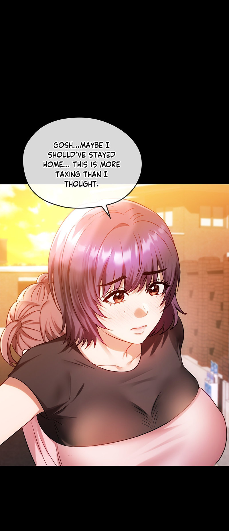 I Can’t Stand It, Ajumma chapter 38 page 4