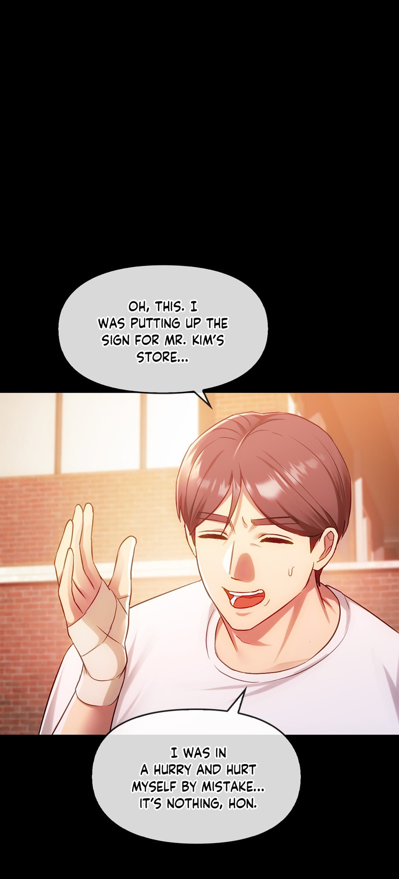 I Can’t Stand It, Ajumma chapter 38 page 9